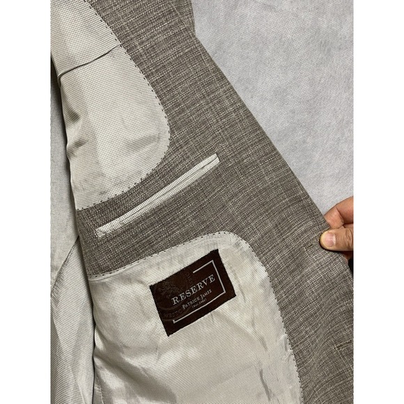 Patrick James Blazer Men 48R Italy Loro Piana Summertime Wool Silk Linen Luxury - Picture 8 of 11